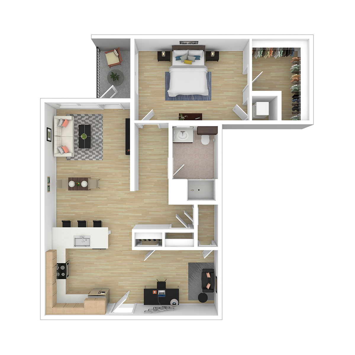 Floorplan A1E